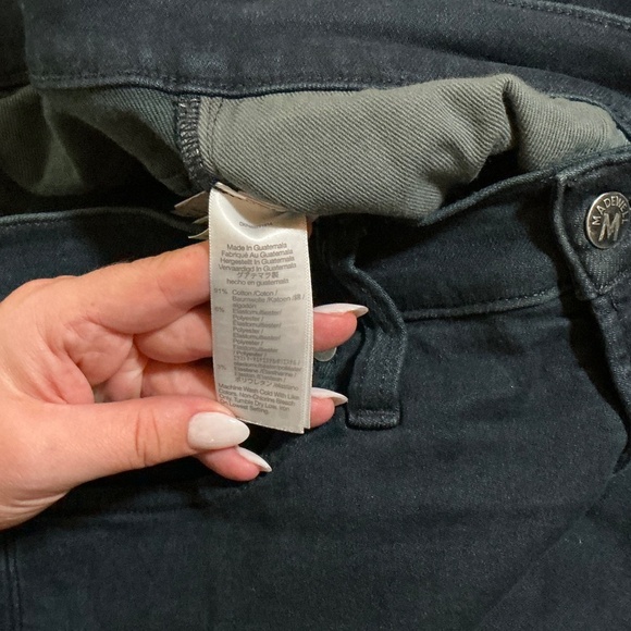 Madewell Men’s Slim Authentic Flex Jeans Dark Wash Size 33x34 - Picture 3 of 8